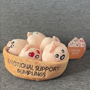 Emotional Support Dumplings Plush Set